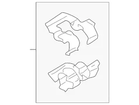 18019039 Gm Genuine Rear Disc Brake Pad Retaining Clip
