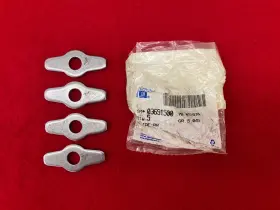 3691500 Gm Nos Corvette 4 Brake Shoe Guide Plates Bel Air Impala 51 53 57 60 62 #2