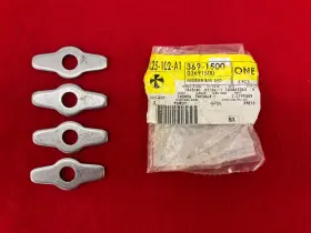 3691500 Gm Nos Corvette 4 Brake Shoe Guide Plates Bel Air Impala 51 53 57 60 62
