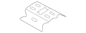 88935804 Gm Genuine Rear Disc Brake Pad Retaining Clip Set #3