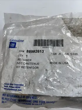 88982613 Gm Genuine Disc Brake Retainer Still In Sealed Bag Free Shipping