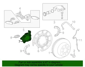 22775567 Gm Genuine Parts Rear Parking Brake Anchor #2