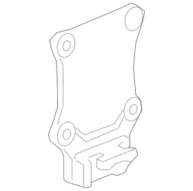 23307838 Gm Genuine Parts Rear Parking Brake Anchor