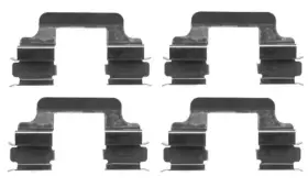 355203081 Hella Pagid Genuine Disc Brake Hardware Kit
