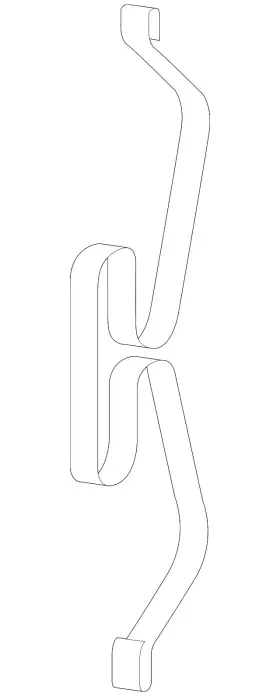 45237-t2g-a04 Honda Genuine Disc Brake Anti-rattle Clip