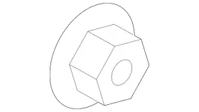 13395-08007-k Hyundai Genuine Hinge Nut