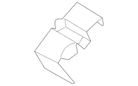 Hyundai 58244-s0500 Genuine Disc Brake Anti-rattle Clip