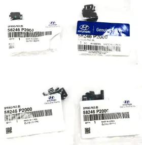 58246-p2000 Hyundai Brake Pad Clip 58246 P2000 Oem Sealed Lot Of 4 Nos