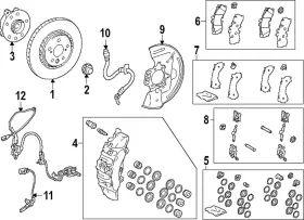 04947-48100 Lexus Genuine Hardware Kit