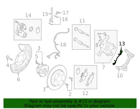 Bp4k-26-233 Mazda Genuine Caliper Assembly Spring #2