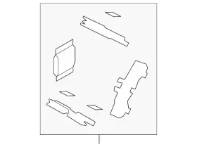 Day3-26-49zb Mazda Genuine Brake Pads Retainer Kit
