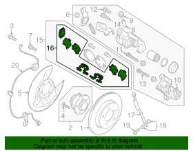 Ghy9-26-49zb Mazda Genuine Hardware Kit #2
