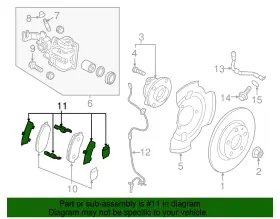 Nfy7-26-49z Mazda Oem New 2006-2019 Mx5 Miata Brake Pads Attachment Mount Kit Rear Nfy72649z #2