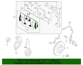 Tdy6-33-29za Mazda Genuine Hardware Kit #2