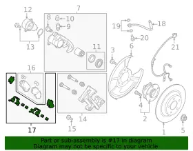 Tky8-26-49zb Mazda Genuine Hardware Kit #2