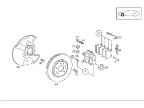 000-421-39-91-64 Mercedes-benz Genuine Spring