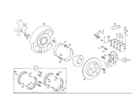 000-421-65-91-64 Mercedes-benz Genuine Spring