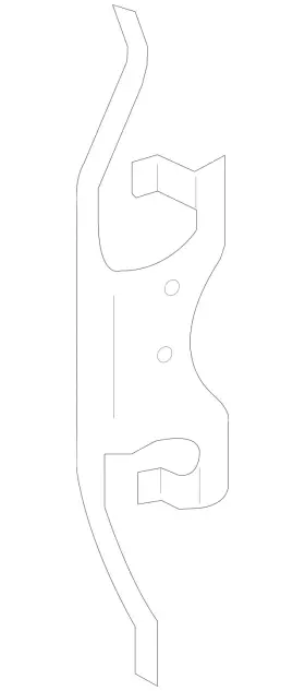 001-421-23-91-64 Mercedes-benz Genuine Spreader Spring