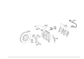 164-423-05-23 Mercedes-benz Genuine Holder