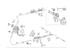 211-420-06-38 Mercedes-benz Genuine Adjuster