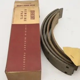 Mck-2222-a Mercury Nos Oem 1949-54 1 3/4 Inch Rear Brake Shoe Lining Standard
