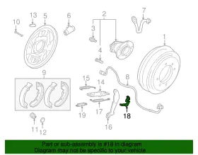 4600a111 Mitsubishi Genuine Drum Brake Adjusting Lever #2