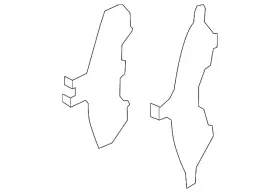 4605a383 Mitsubishi Genuine Brake Pads Shim