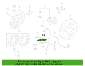 Mr493027 Mitsubishi Genuine Drum Brake Adjuster #2