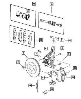 05019985ab Mopar Genuine Clip Package 5019985ab