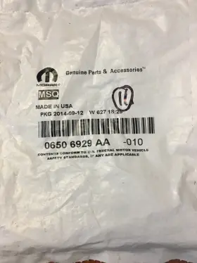 06506929aa Mopar Lot Of 11 Hex Flange Lock Nut