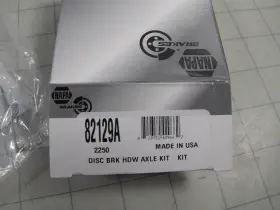82129a Napa Disc Brake Hardware Kit For Lexus Mazda Toyota New #2