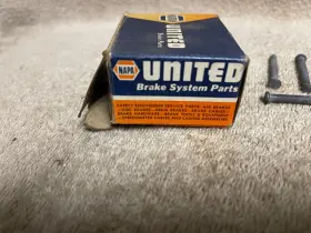 82311 Napa United Brands Nos 1968-71 Mercury Montego Brake Shoe Hold Down Nails #3