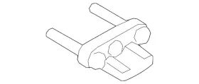 44079-ar00a Nissan Genuine Parking Brake Anchor Block