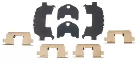 44080-4u028 Nissan Genuine Hardware Kit-rear Disc Brake Pad