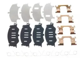 D1080-4bt0a Nissan Genuine Disc Brake Anti-rattle Clip Set