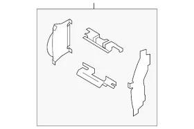 D1080-5sn0a Nissan Genuine Hardware Kit