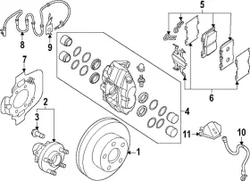 D1080-6gr0c Nissan Genuine Hardware Kit