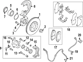 D1080-6la0b Nissan Genuine Hardware Kit