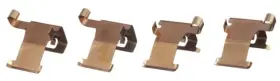 D4080-1pa1c Nissan Genuine Disc Brake Anti-rattle Clip Set