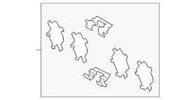 D4080-3na0b Nissan Genuine Hardware Kit