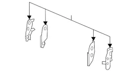 D4080-4ca0a Nissan Genuine Hardware Kit