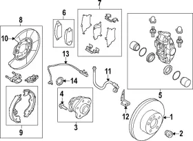 D4080-6gr0a Nissan Genuine Hardware Kit