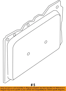 908611pa1a Nissan Oem 12-18 Nv3500 Back Door-filler Panel Left #2