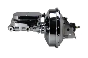 Original Equipment Data 2b292-ba Leed Brakes 9in Chrome Brake Booster 1-1/8in Bore Flat Top 2f6