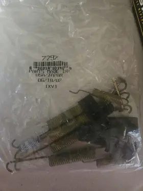7297k Parts Master Drum Brake Hardware Kit