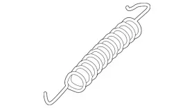 298-609-717 Porsche Genuine Spring