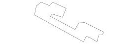 3d0-615-231 Porsche Genuine Brake Pads Retainer Spring