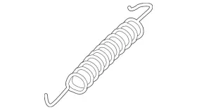971-609-715 Porsche Genuine Park Brake Shoes Retainer Spring