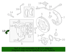 971-698-231-a Porsche Genuine Caliper Spring #2