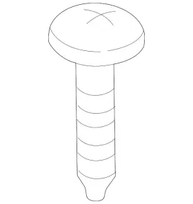 Porsche 999-073-313-09 Genuine Adapter Bolt